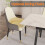 (White) Modern Rectangle Sintered Stone Dining Table 8