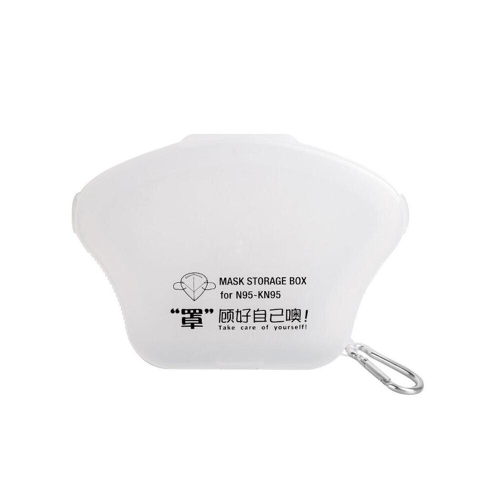 Moisture-Proof Portable Face Mask Storage Clip Recycling Mask Storage Masks Dustproof Case Container Dust Mask Storage Mask Box 885666708855