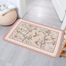 Boho Persian Rug Pattern Anti-Slip Absorbent Home Decor Kitchen Bath Entrance Door Mat Bedroom Mats Coral Velvet Carpet Doormat