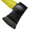 Log Splitting Maul Axe Chopper 4LB (Fibreglass Shaft Rubber Handle) 3