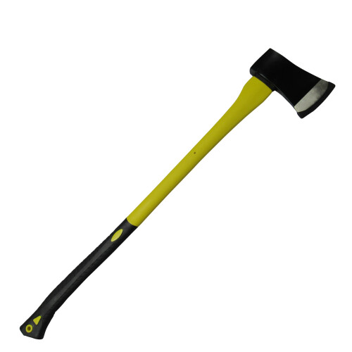 Log Splitting Maul Axe Chopper 4LB (Fibreglass Shaft Rubber Handle)