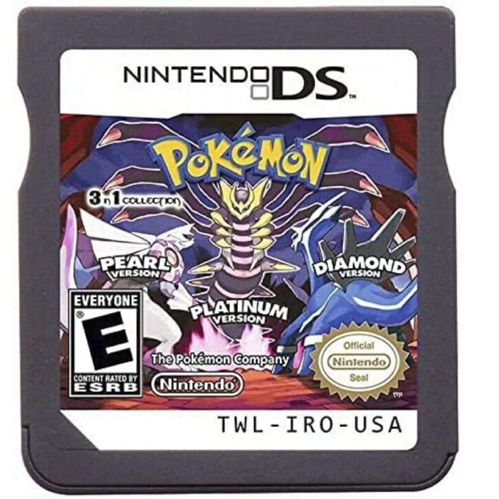 (Platinum+Diamond+Pearl) Pokemon Black White 1 2 Platinum Diamond Pearl HeartGold SoulSilver