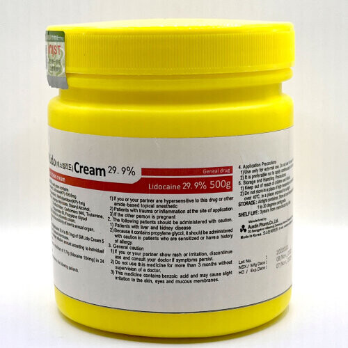 500g Numb Cream Skin Numbing Topical Anesthetics for Tattoo on OnBuy