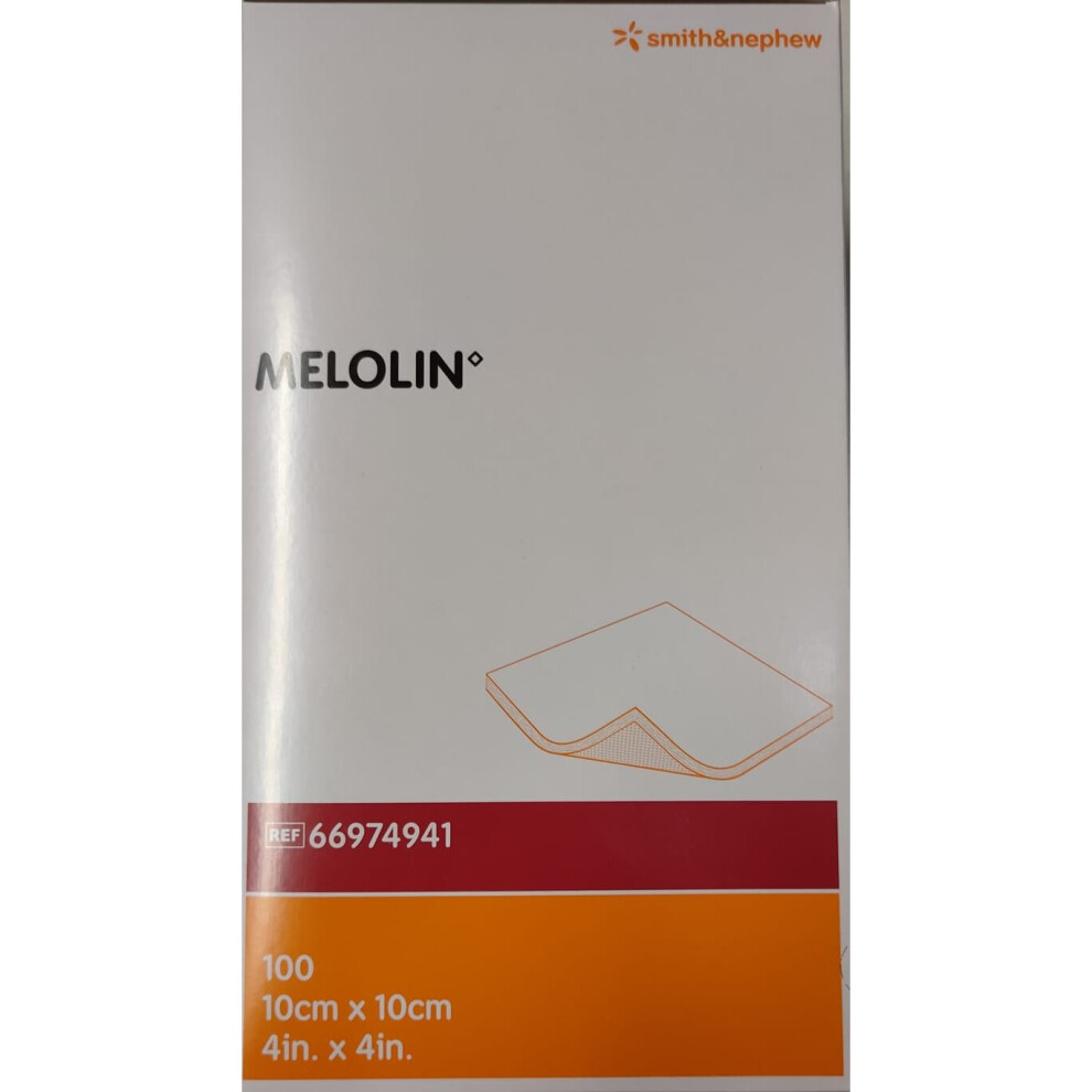 Melolin Pad Dressing 10x10cm Pack of 20 Low-Adherent Sterile