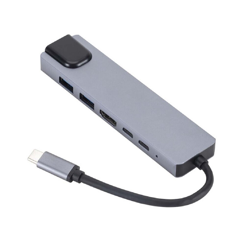 Usb3.1 Type Usb-C To Hdtv+Rj45 6 In 1 Docking Station For 4763885578052