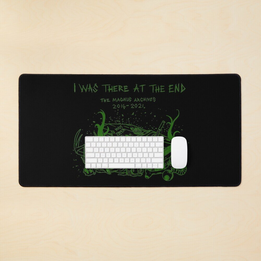 Desk Mat The Magnus Archive Large Gaming Mouse Pad 35X16 Inch Green 7802738391626