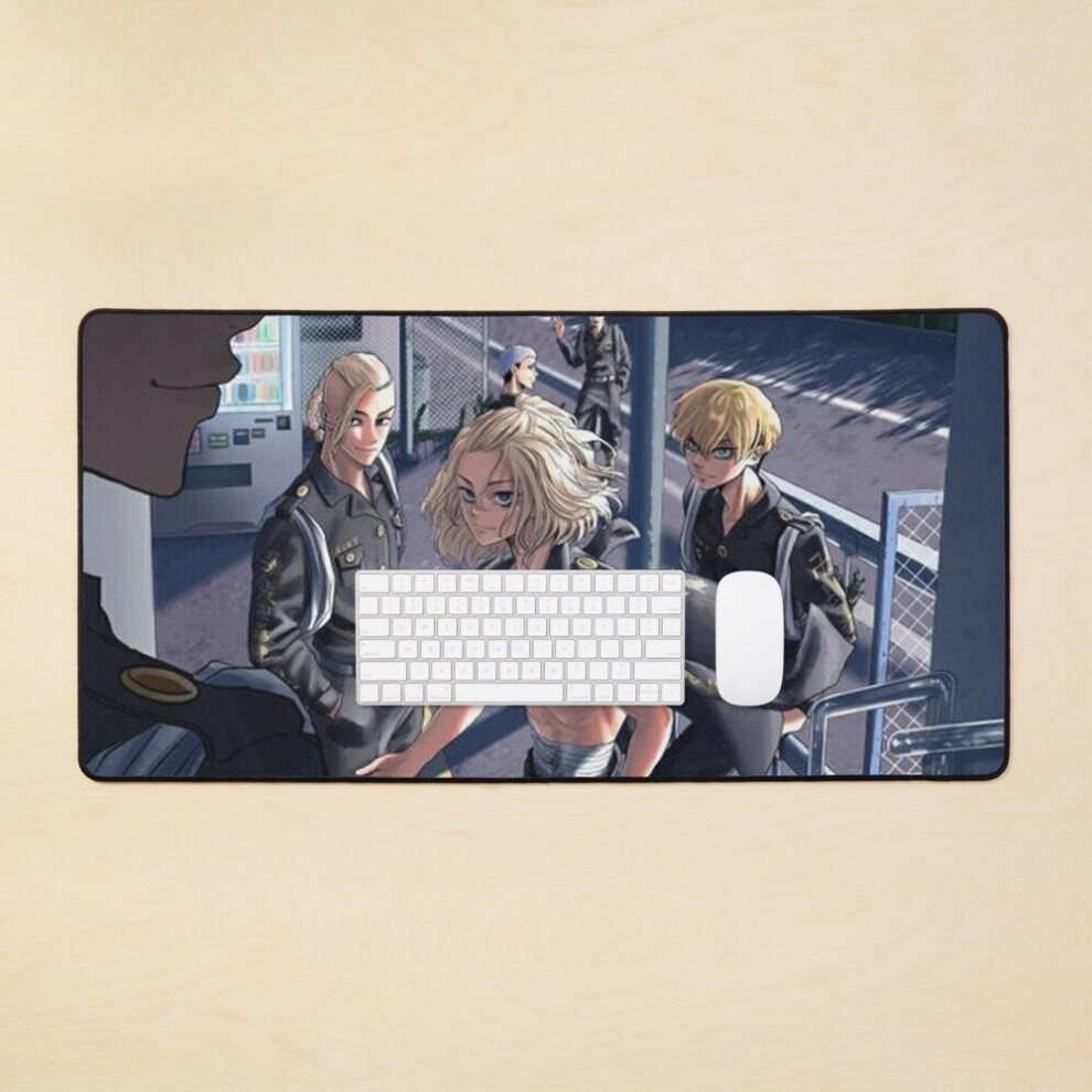 Desk Mat Night In Tokyo Large Gaming Mouse Pad 35X16 Inch 7802738396584