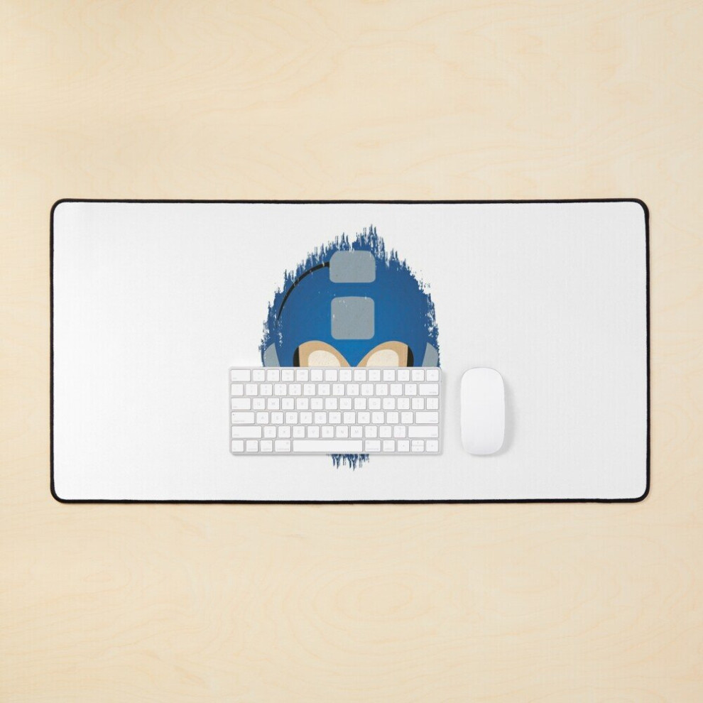 Desk Mat Mega Man Super Stylish Large Gaming Mouse Pad 35X16 Inch 7802738409765