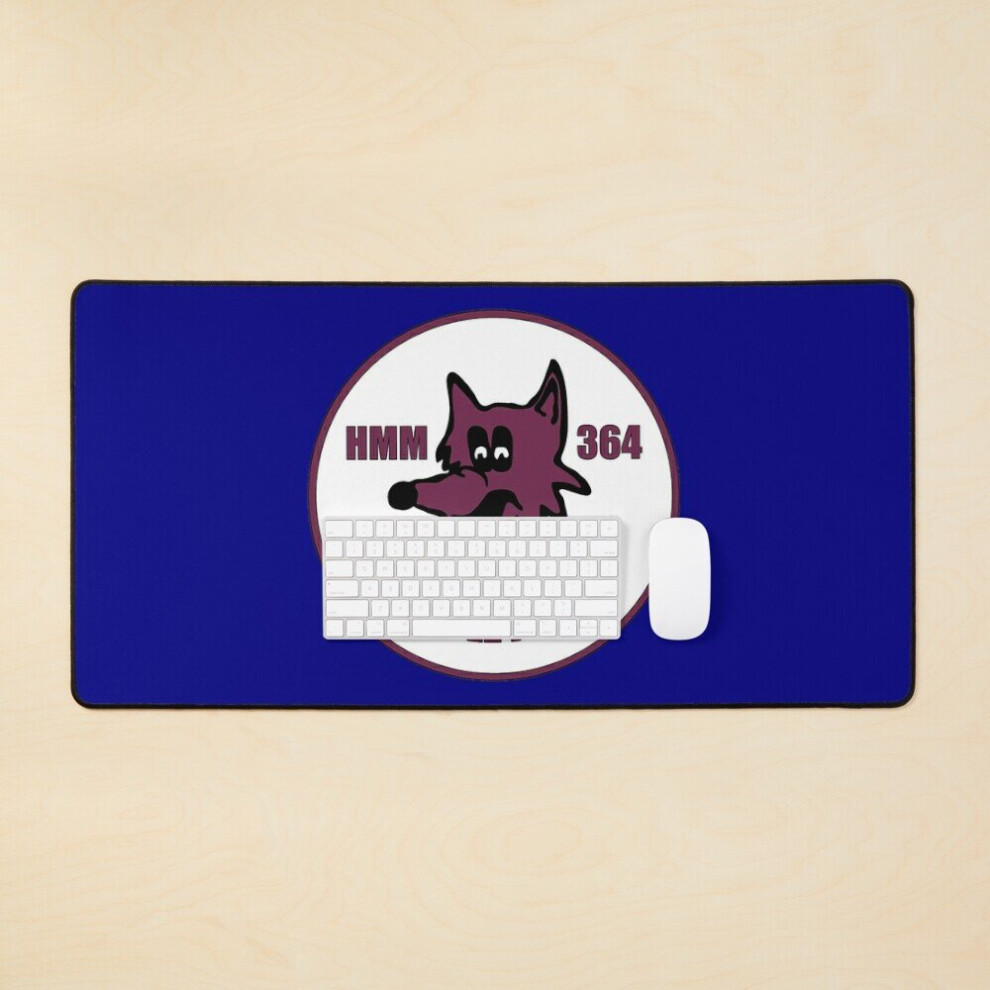 Desk Mat Hmm-364 - Marine Medium Helicopter Squadron Large Gaming Mouse Pad 35X16 Inch 7802738391268