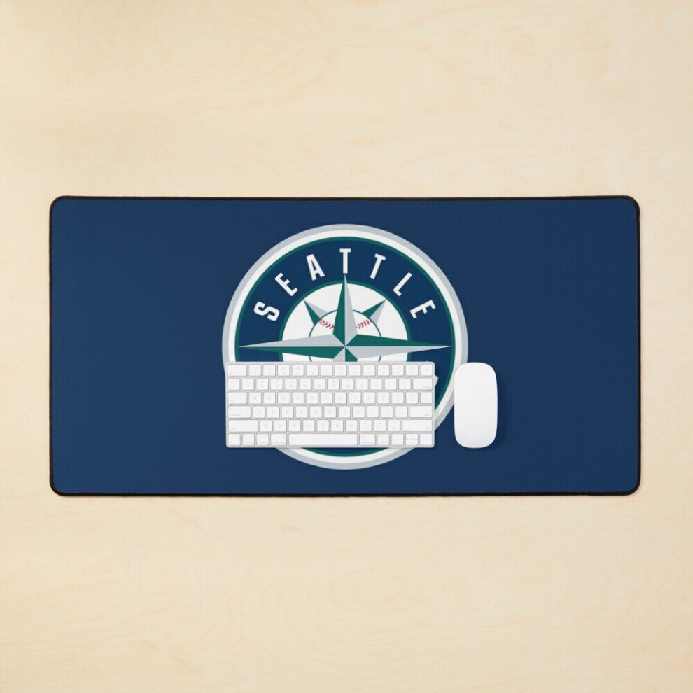 Desk Mat Mariners-Fans Large Gaming Mouse Pad 35X16 Inch 7802738393569