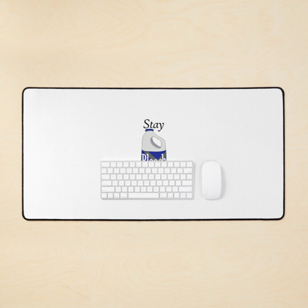 Desk Mat Stay Hydrated With Bleach With Color Large Gaming Mouse Pad 35X16 Inch 7802738407518