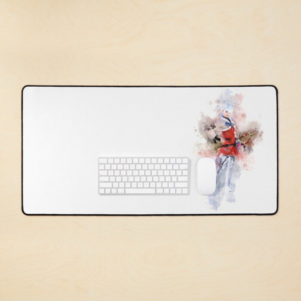 Desk Mat Alisaie - Final Fantasy Large Gaming Mouse Pad 35X16 Inch 7802738347579