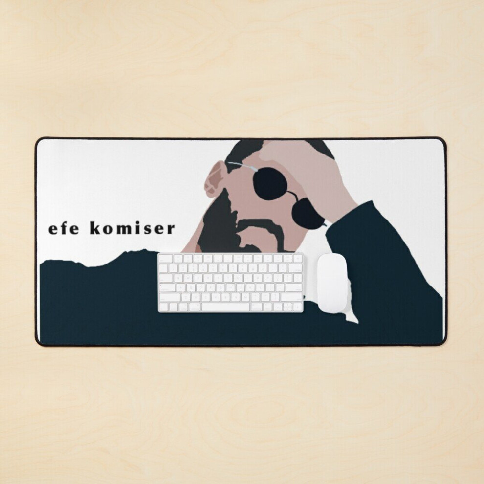 Desk Mat Efe Komiser ,Uc Kurus Design Large Gaming Mouse Pad 35X16 Inch 7802738365719