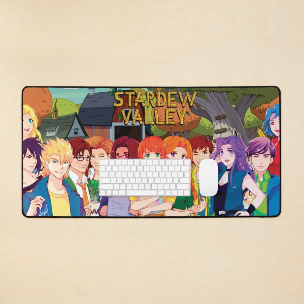 Desk Mat Stardew Valley Game Large Gaming Mouse Pad 35X16 Inch 7802738324785