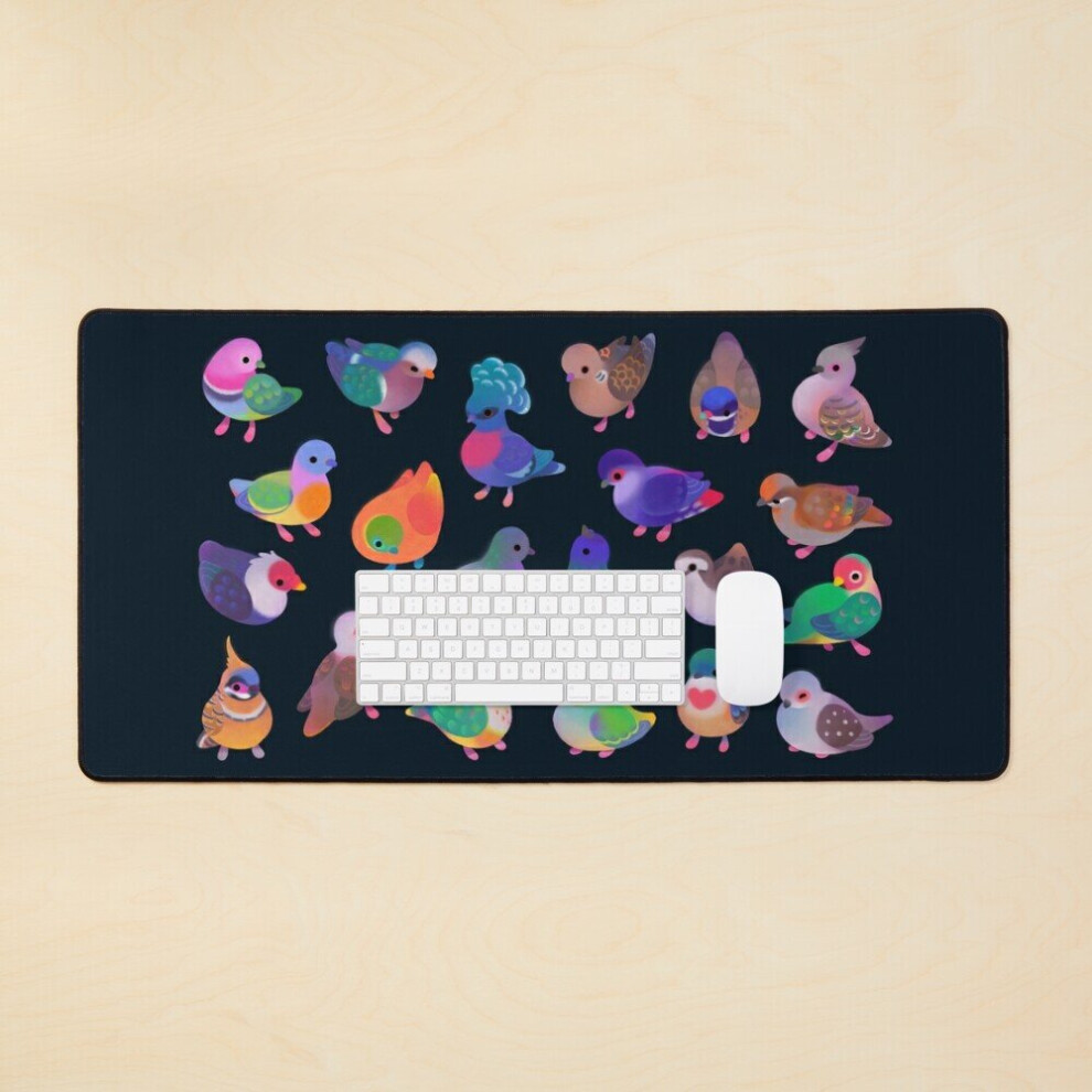 Desk Mat Wild Pigeon Large Gaming Mouse Pad 35X16 Inch 7802738324327