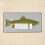 Desk Mat Brook Trout Large Gaming Mouse Pad 35x16 inch 1