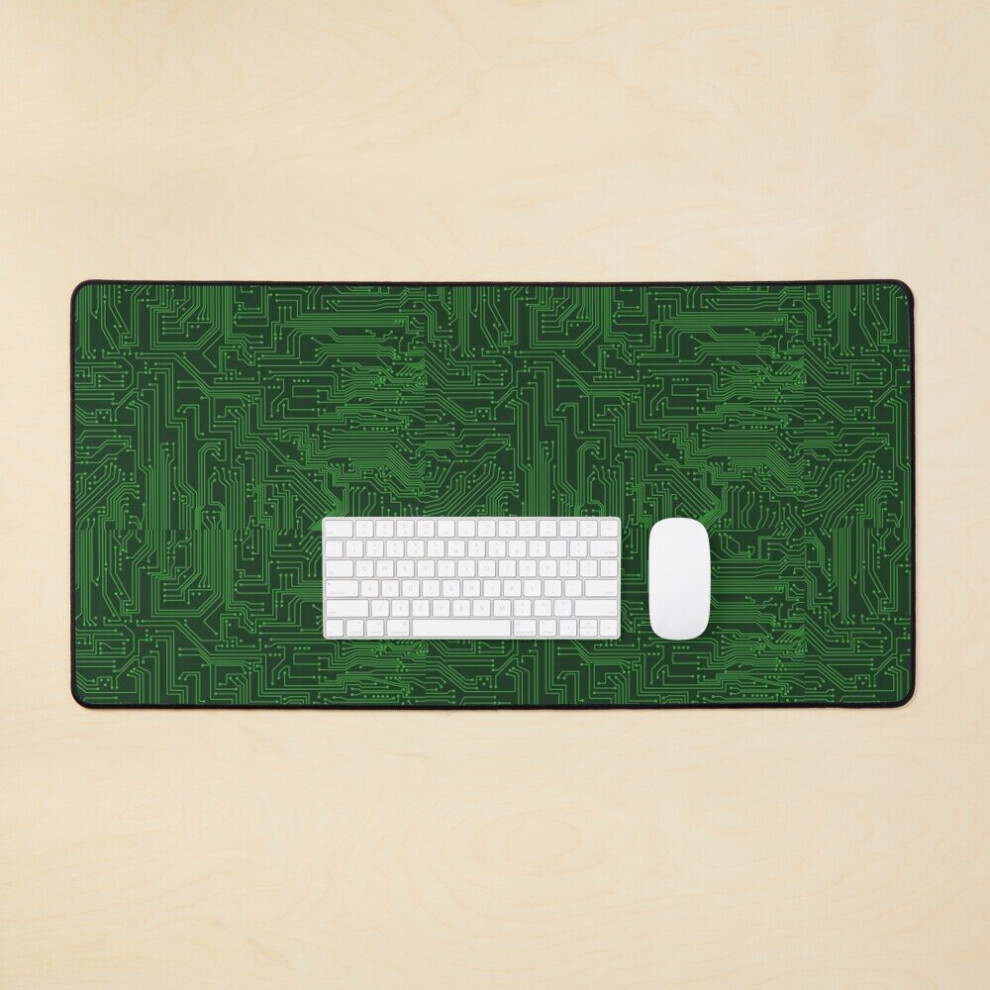 Desk Mat Circuit Board Large Gaming Mouse Pad 35X16 Inch 7802738326765