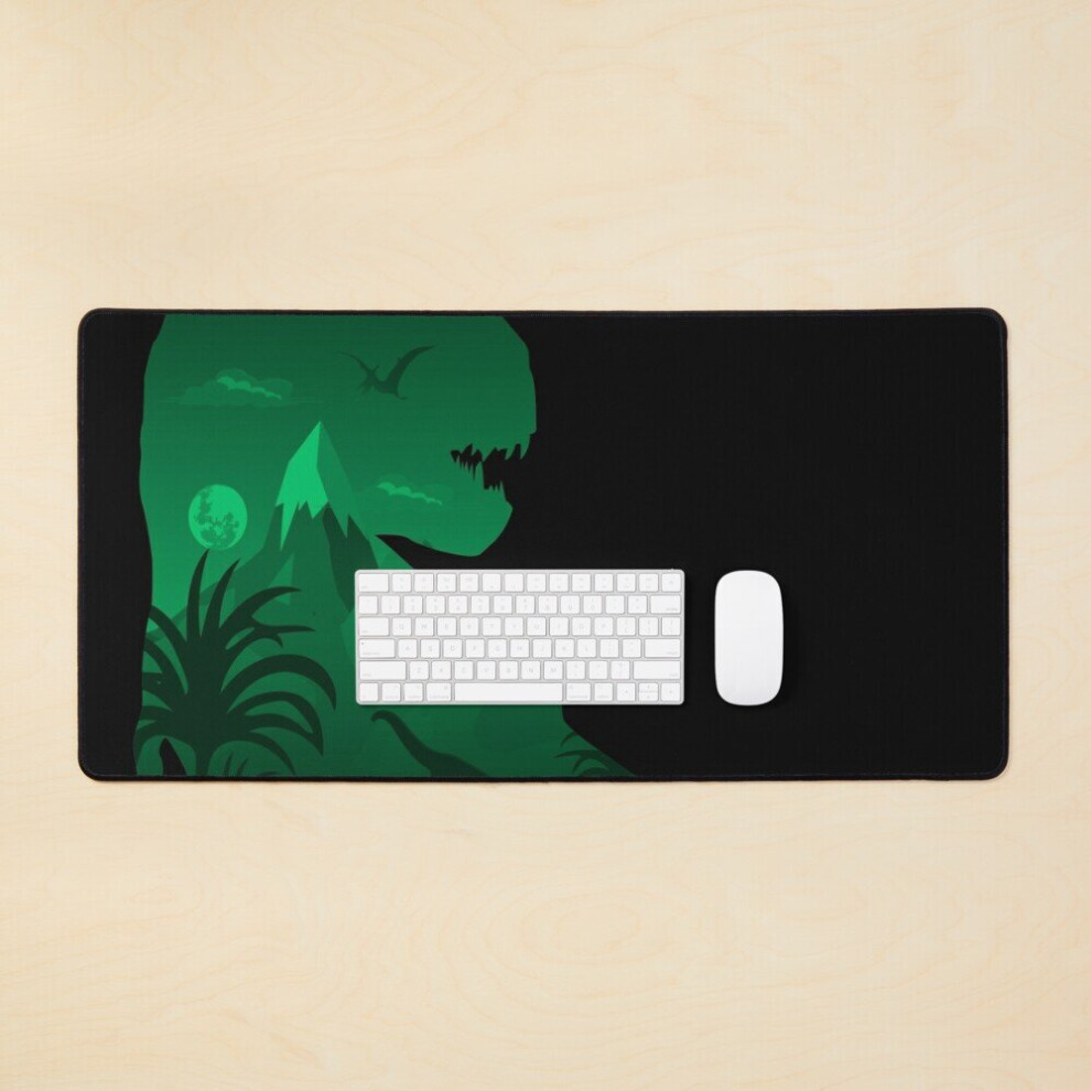 Desk Mat T-Rex Landscape Large Gaming Mouse Pad 35X16 Inch 7802738390209