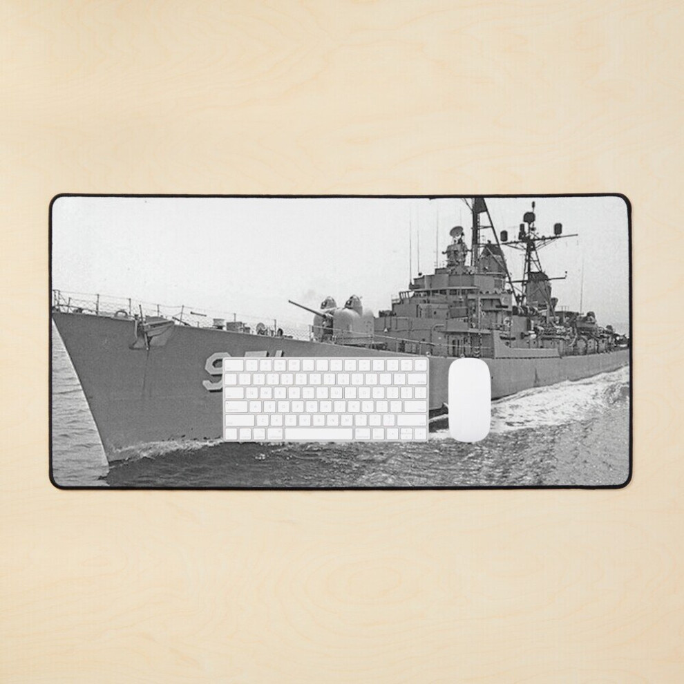 Desk Mat Uss Turner Joy (Dd-951) Ship's Store Large Gaming Mouse Pad 35X16 Inch 7802738398946