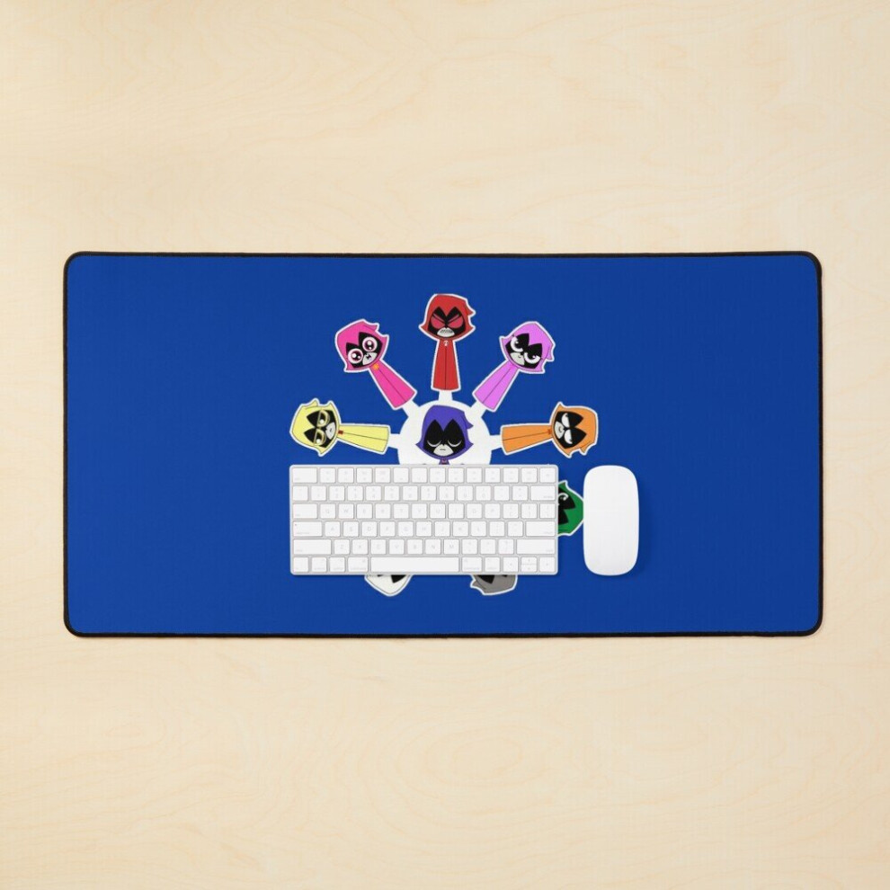 Desk Mat Raven's Emoticlones Large Gaming Mouse Pad 35X16 Inch 7802738335835