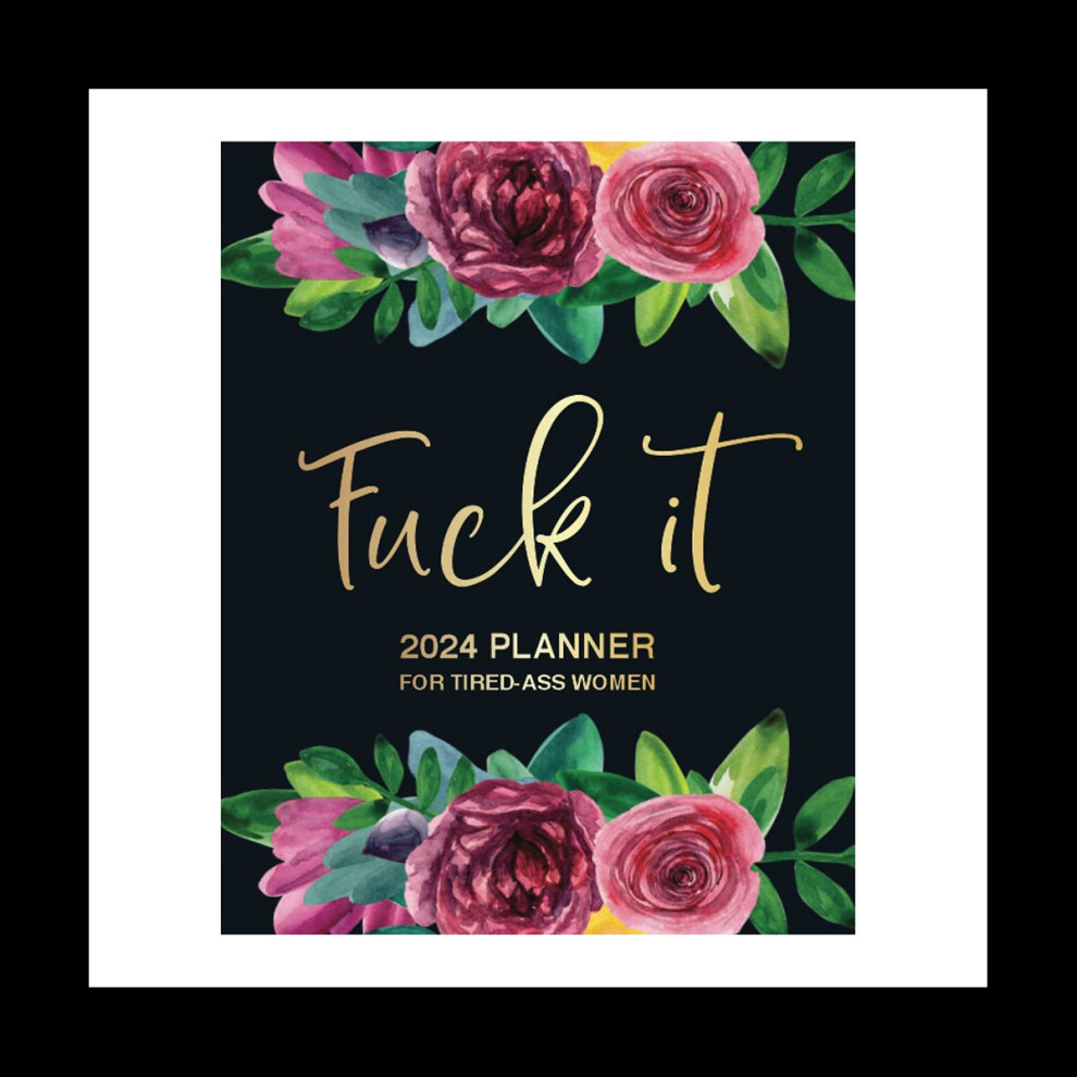 2024 Wall Calendar, Funny Calendar 2024, Swearing Calendar, Physical Calendar, Hanging Calendar, Cuss Word Gift