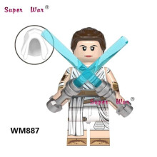 (Rey Skywalker#2) Star Wars Custom Mini Figures Sets fits Lego