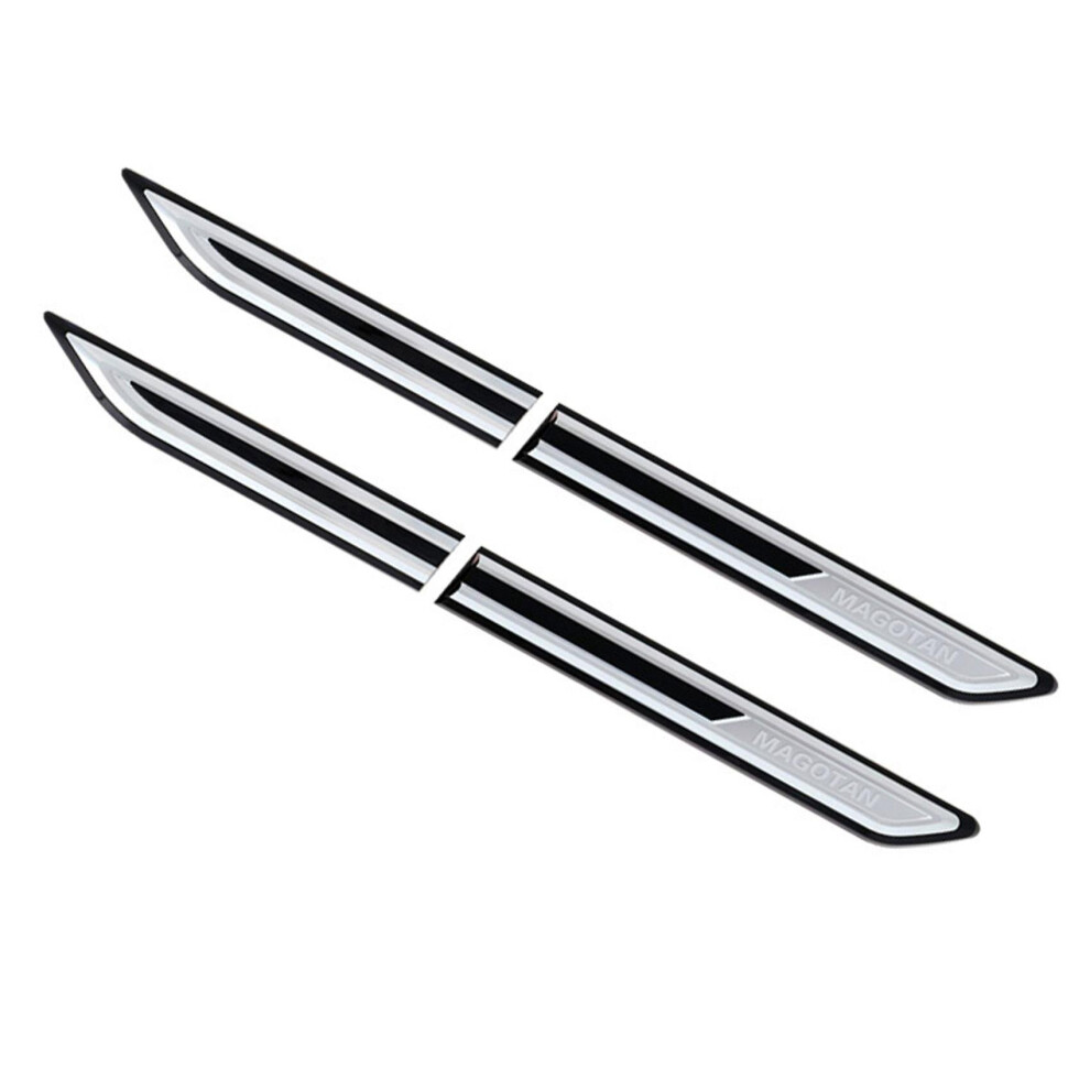 Car Chrome Car Side Fender Decoration Sticker Fender Trim Accessories For Magotan Passat B8