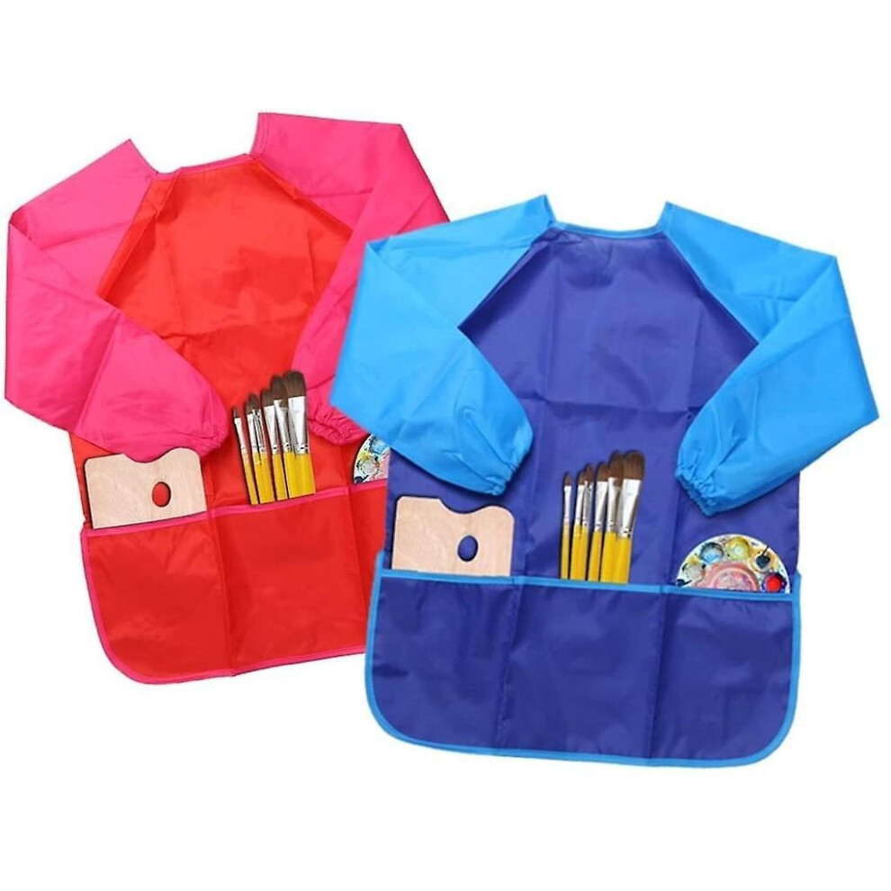 Painting Apron With Sleeves For Children 7 To 12 Years Old