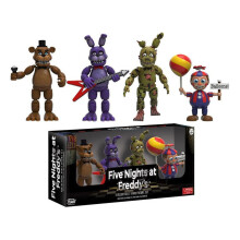 Anime Figure Assembling Toys Five Night At Freddy Fnaf Cute Bonnie Bear Gift