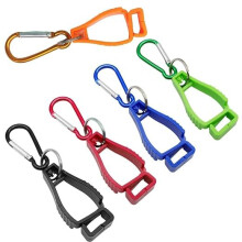 5 Pcs Glove Clip Safety Work Gloves Holder with Carabiner Clips Labor Work Clamps for Welding Glove and Safety Gear, Multicolor