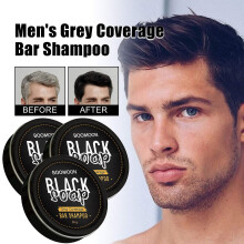 Soap Bar Hair Men Bar Shampoo, Hair Darkening Compressed Bar Soap, Bar Shampoo For Hair
