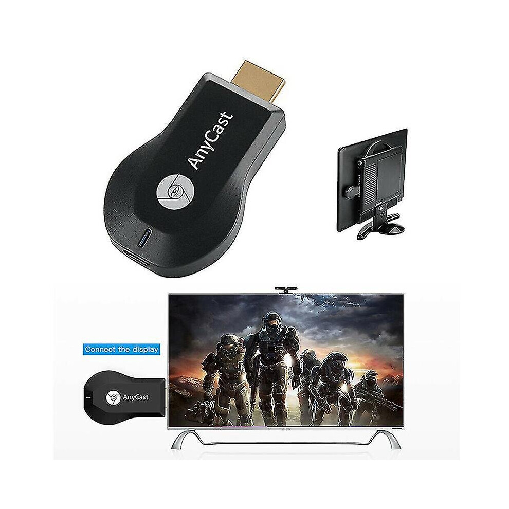 4k Anycast M2 Plus Wifi Display Dongle Hdmi Media Player Streamer Tv Cast Stick