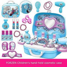 Makeup Sets Makeup Toys For Kids Girl Frozen Makeup Suitcase (xiatian)