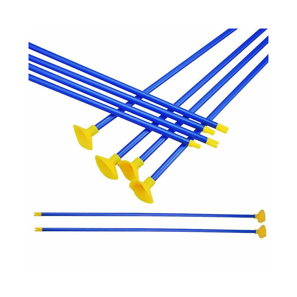 10Pcs Sucker Archery Arrows Pvc Practice Arrow Target Arrow For Children Toy Bow Blue