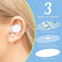 Waterproof Baby Ear Stickers, Soft Breathable Disposable Adhesive Ear Patches For Kids