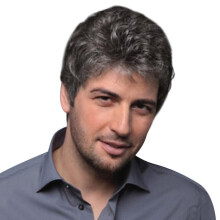 Fashion Short Wigs For Men Wig Man Male Brown Handsome Cool Wig New