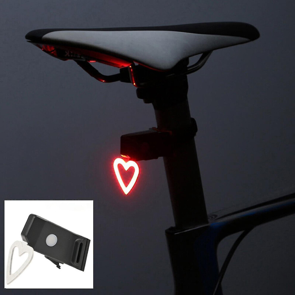 Super Bright Led Bike Head Tail Rear For Road Bike, Mtb, Cycling - Bone Light