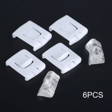 White Car Front Seat Rail Runner Centre Slider Guide 435881203a C10 For Golf Mk1 Mk2 Mk3 Corrado Scirocco Plastic - Refurbished