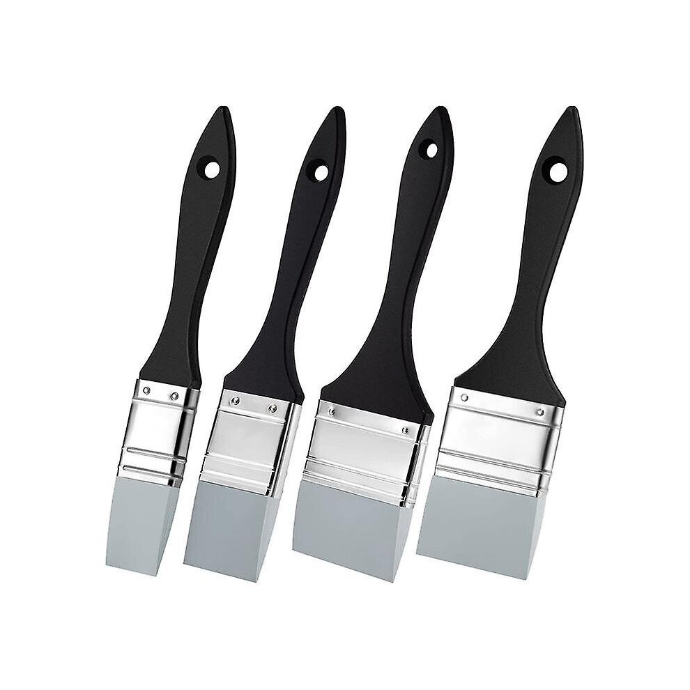 4 Pcs Silicone Paint Brush Set Color Shaper Silicone Brush For Resin Paint Brush Catalyst , 1 1.5 2