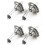 4 X H7 Car Headlight Bulbs 12v / 55w Halogen Standard Lamp Light 1