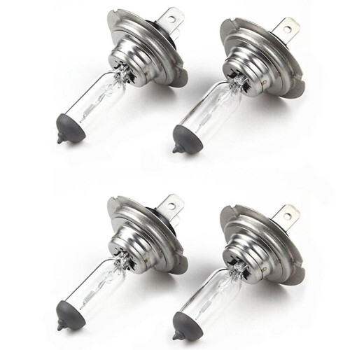 4 X H7 Car Headlight Bulbs 12v / 55w Halogen Standard Lamp Light