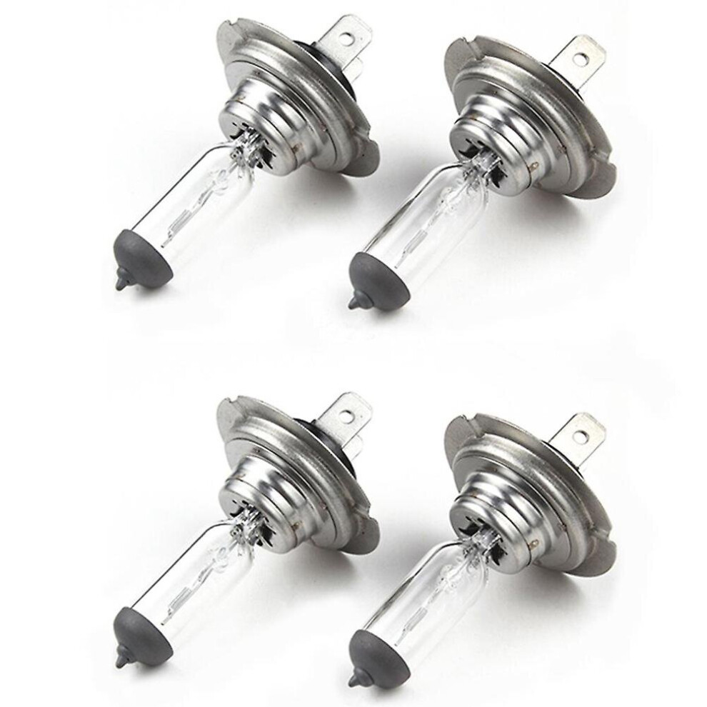 4 X H7 Car Head Bulbs 12V / 55W Halogen Standard Lamp Light