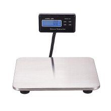 300kg Portable Electronic Balance Digital Postal Scale Lcd Floor Weighing Scale Stainless_h