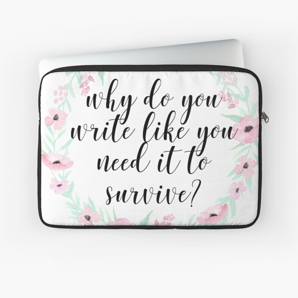 Laptop Sleeve Need It To Survive 10 12 13 15 17 Inch Case Notebook Tablet Carrying Bag Cover 7802738497007