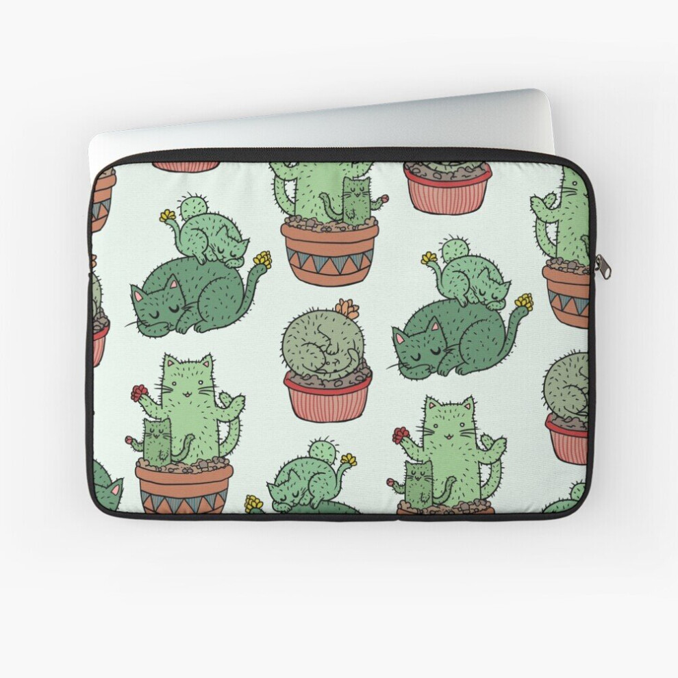 Laptop Sleeve Cactus Cats 10 12 13 15 17 Inch Case Notebook Tablet Carrying Bag Cover 7802738420845