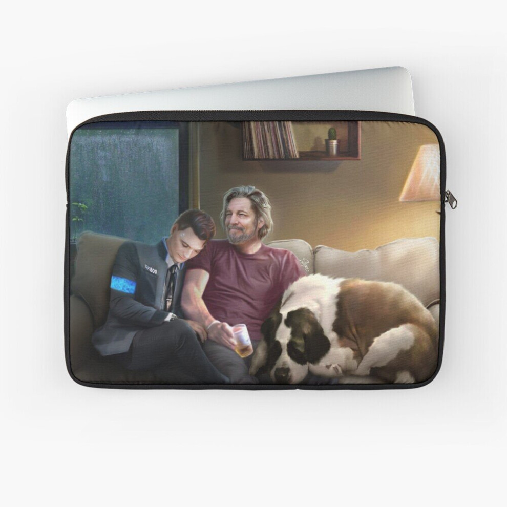 Laptop Sleeve Detroit Snuggles 10 12 13 15 17 Inch Case Notebook Tablet Carrying Bag Cover 7802738462784