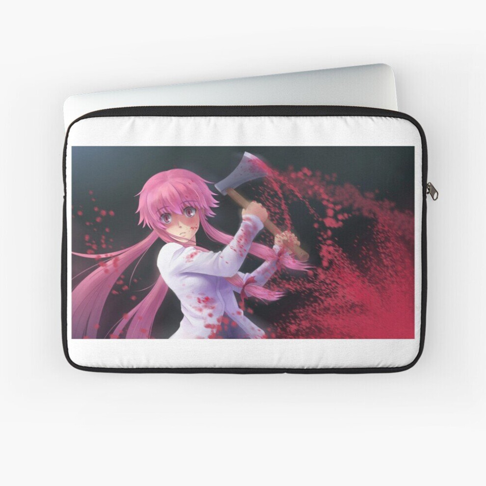 Laptop Sleeve Mirai Nikki Yuno Gasai 10 12 13 15 17 Inch Case Notebook Tablet Carrying Bag Cover 7802738476743