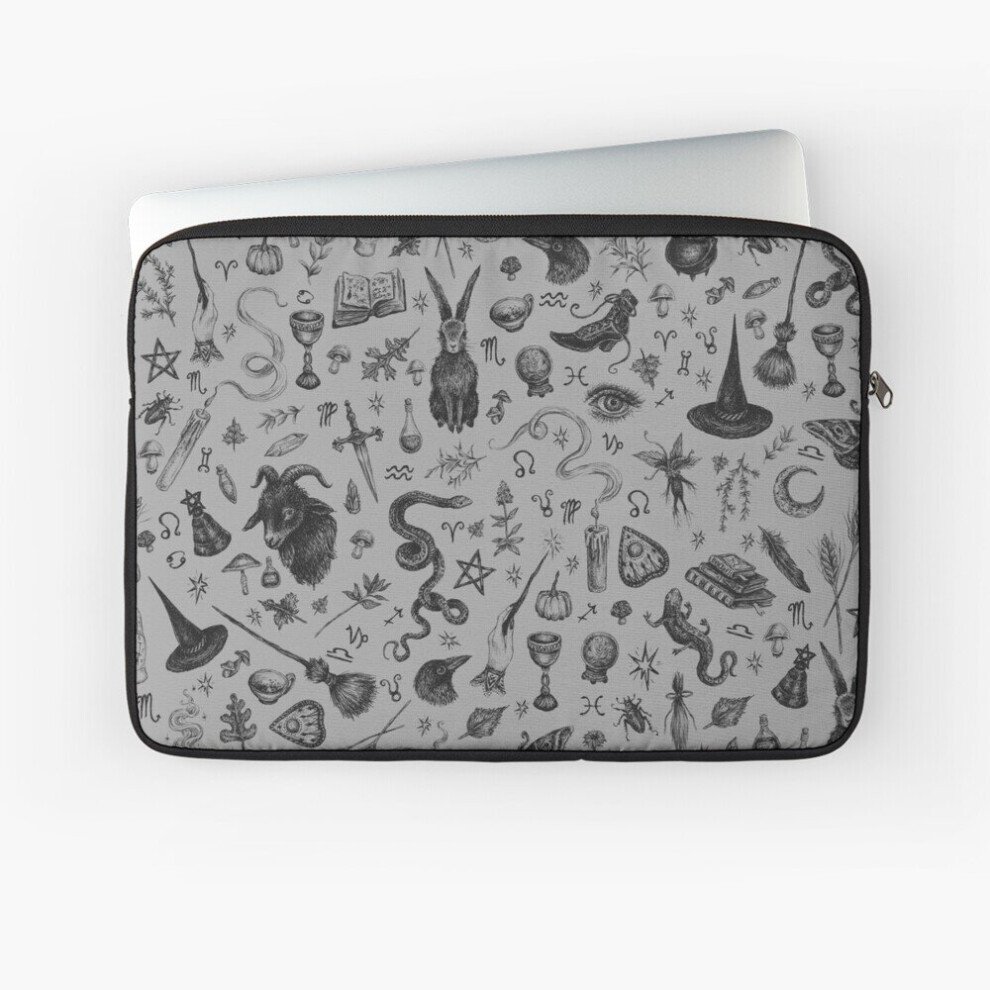 Laptop Sleeve Salem Witch 10 12 13 15 17 Inch Case Notebook Tablet Carrying Bag Cover 7802738413519