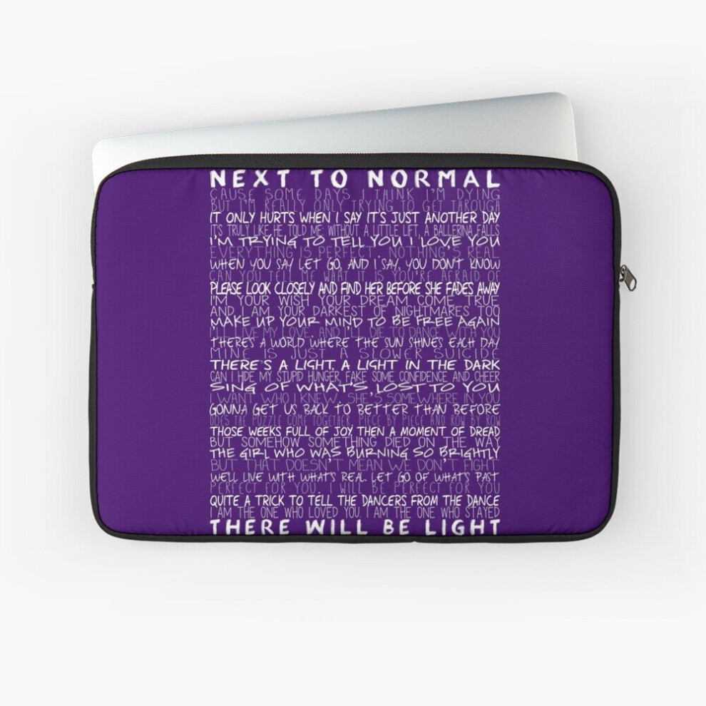 Laptop Sleeve Next To Normal 10 12 13 15 17 Inch Case Notebook Tablet Carrying Bag Cover 7802738485790