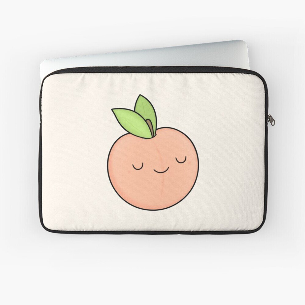 Laptop Sleeve Happy 10 12 13 15 17 Inch Case Notebook Tablet Carrying Bag Cover Peach 7802738435917